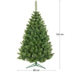 nabbi karácsonyfa Christee 12 120 cm - zöld
