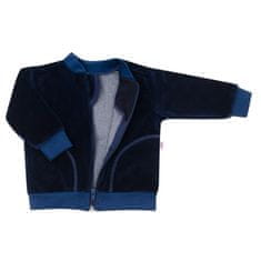 NEW BABY Szemis pulóver szürke Baby sötétkék 92 (18-24 h) Kék