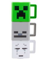 Bögre Minecraft - Stacking Mugs (3 bögréből álló készlet)