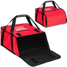 shumee Thermal táska pizza szállításához, vízálló 4 dobozhoz 35x35 cm