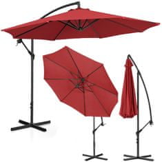 shumee Kerti esernyő a karján, kereken dönthető, átm. 300 cm gesztenyebarna