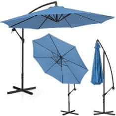 shumee Kerti esernyő a karján, kereken dönthető, átm. 300 cm kék