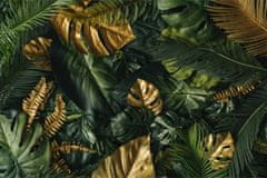Muralo Fotótapéta TRÓPUSI LEVELEK Növények 3D 135 x 90 cm