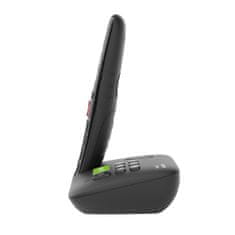Gigaset E290A vezeték nélküli dect telefon nagy méretű gombokkal kihangosítható üzenetrögzítős fekete