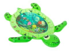 Aga Vízzel tölthető érzékszervi játékalátét teknős zöld