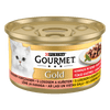 Gourmet GOLD lazac és csirke szaftban, 12x85 g