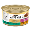 Gourmet GOLD nyúl és máj, párolt és grillezett darabok, 12x85 g