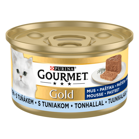 Gourmet GOLD tonhalpástétom 12x85 g