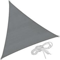 tectake Napvitorla háromszög alakú árnyékoló, 2. variáció - 300 x 300 x 300 cm