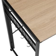 tectake Paterson összecsukható íróasztal 102x51x77cm - Könnyű fa, tölgy Sonoma