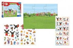 Bing Mágneses puzzle tartozékokkal Bunny és barátai