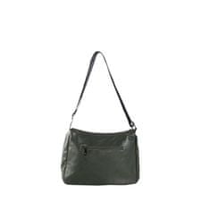 F & B Női CHANTALE sötétzöld bőr táska pántokkal OW-TR-F539-1_391091 Univerzális