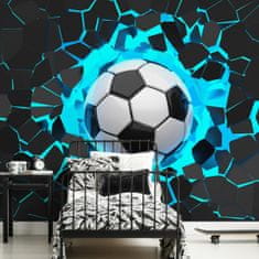 Muralo Fotótapéta 3D Futball a Falon 368 x 254 cm