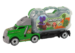 Lean-toys DIY Dinoszaurusz szétszerelő teherautó készlet csavarhúzóval