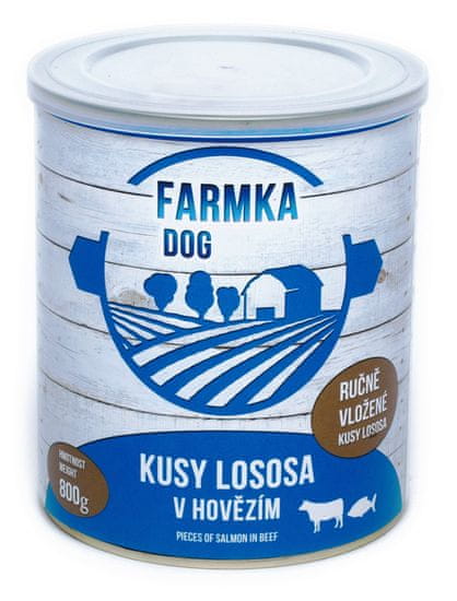 FALCO FARMKA DOG lazaccal 8x800 g