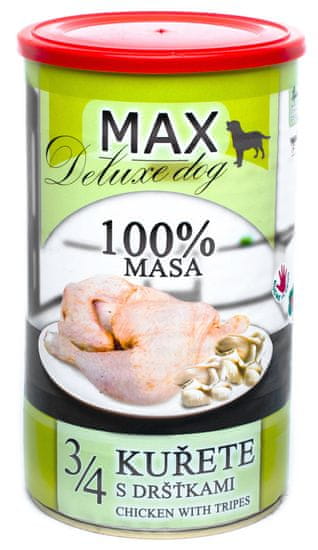 FALCO MAX deluxe 3/4 csirke pacallal, 8x1200 g