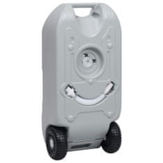 Vidaxl hordozható kemping-WC és -kézmosóállvány víztartállyal 3154906
