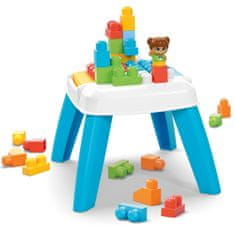 MEGA BLOKS Kreatív játékasztal építőkockákkal és figurával HHM99