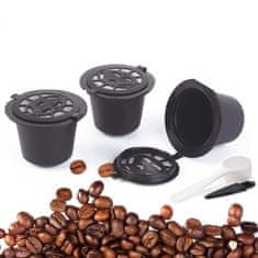 Northix Újrafelhasználható kávékapszulák Nespresso géphez 