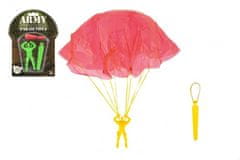 Teddies Ejtőernyős figura ejtőernyővel 9cm - vegyes színekben