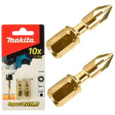 Makita 2 ütvecsapó bit PZ1 25mm IMPACT GOLD B-28444
