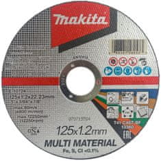 Makita Univerzális pajzs 125x1,2mm multi-material