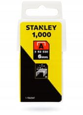 Stanley Tűzőkapocs TYPE A 6mm 1000db 1-TRA204T