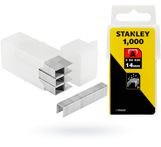 Stanley Tűzőkapocs TYPE A 14mm 1000db 1-TRA209T