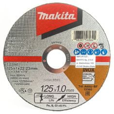 Makita Fémvágó kerék, 125x1mm, INOX