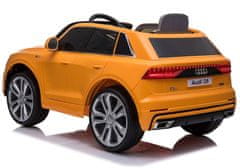 Lean-toys Audi Q8 akkumulátor autó JJ2066 sárga