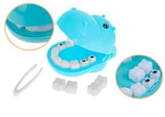 shumee Dentysta zestaw lekarski hipopotam niebieski