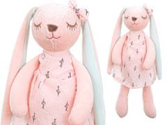 shumee Maskotka pluszowa królik różowy 35cm