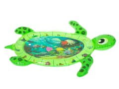 shumee Mata wodna nadmuchiwana sensoryczna żółw zielona
