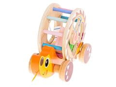 shumee Sorter drewniany na sznurku mobilny jeżyk zabawka interaktywna