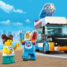 LEGO City 60384 Pingvines jégkása árus autó