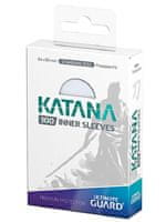 Védőcsomagolás kártyákhoz Ultimate Guard - Katana Inner Sleeves Standard Size Transparent (100 ks)