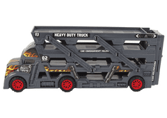 Lean-toys Nagy Auto Truck összecsukható 3 emeletes lakókocsi indítóval