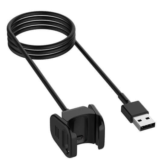 Northix USB-bölcsős dokkoló töltő - Fitbit Charge 3 kompatibilis, 1m