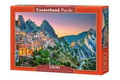Castorland puzzle 1500 darab - Napkelte Castelmezzano felett