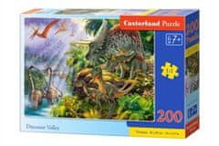 Castorland puzzle 200 darab - Dinoszauruszok völgye