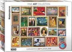 EuroGraphics Puzzle Kollázs: Gyönyörű művészet 1000 darab