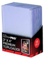 Védőcsomagolás kártyákhoz Ultra Pro - Super Clear Premium Toploaders (25 db)