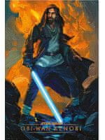 Poszter Star Wars: Obi-Wan Kenobi - Flames Painting