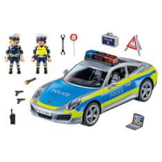 Playmobil Porsche 911 Carrera 4S | rendőrség, Építőanyagok, kivitelezés PLA70067