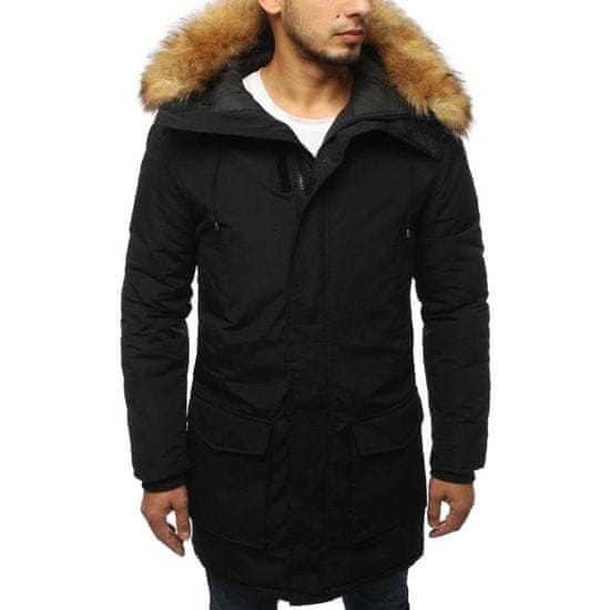 Dstreet Férfi téli kabát télikabát fekete tx3006