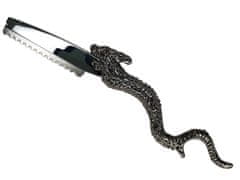 Enzo Professzionális ezüst fodrász borbély sárkány hagyományos borotva penge