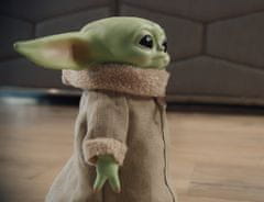 Mattel Star Wars RC Baby Yoda plüss hangeffektusokkal, GWD87