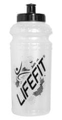 LIFEFIT Kerékpáros palack 9992, 600ml, fehér