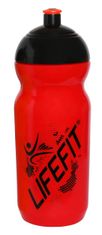 LIFEFIT Kerékpáros palack G-600, 600ml, piros