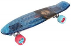 Nijdam Flip Átlátszó műanyag pennyboard, 22,5 in szín: kék